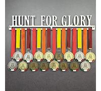 MEDALdisplay Hunt for Glory - Porte-Médaille Mural - Médaille Cintre Sportives - Sport Medal Hanger - Display Rack (750 mm x 115 mm x 3 mm)