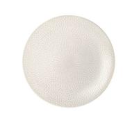 Amefa Assiette à dessert Médard de Noblat en grès Stone D20 cm Lot de 6 Ivoire