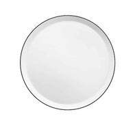 MEDARD DE NOBLAT Assiette à dessert 21.5 cm - Yaka Noir