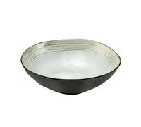 Médard de Noblat - Assiette creuse - D19.5 cm et 65 cl - Shadow - Grès - Lot de 6 - Marron clair
