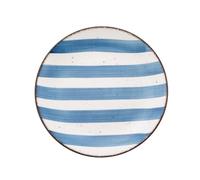 MEDARD DE NOBLAT - Assiette dessert - D19 cm - Rivage - Faïence - Lot de 6 - Bleu Persan