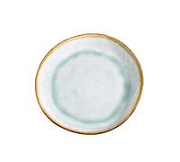Médard de Noblat - Assiette dessert - D20.5 cm - Shadow - Grès - Lot de 6 - Bleu clair