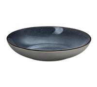 Médard de Noblat - Assiette gourmet - D24.5 cm - Feeling - Grès - Lot de 6 - Indigo