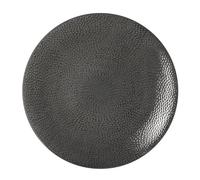 Médard de Noblat - Assiette plate - D27 cm - Stone - Grès - Lot de 6 - Gris