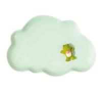 MEDARD DE NOBLAT Assiette plate enfant 19,7 cm Grenouille - Miam