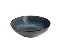 MEDARD DE NOBLAT - Assiette salade et pâtes - D18 cm - Feeling - Grès - Lot de 6 - Indigo
