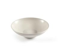 Médard de Noblat Assiette salade et pâtes Stone Ivoire – Grès D19 cm 40 cl – Lot de 6