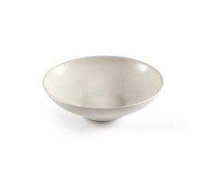 Médard de Noblat - Assiette salade et pâtes - D19 cm et 40 cl - Stone - Grès - Lot de 6 - Ivoire
