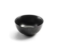 Médard de Noblat - Bol déjeuner - D15 cm - Magma - Grès - Lot de 6 - Noir