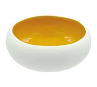 MEDARD DE NOBLAT Coupelle 12 cm Blanc Mat / Jaune Brillant - Oslo