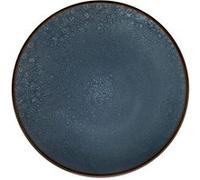 MÉDARD DE NOBLAT - FEELING INDIGO - Coffret 6 assiettes dessert Grès réactif émaillé G