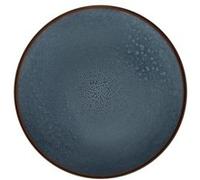 MÉDARD DE NOBLAT - FEELING INDIGO - Coffret 6 assiettes plates Grès réactif émaillé teinté indigo G