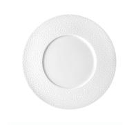 MÉDARD DE NOBLAT - BAGHERA BLANC - Coffret 6 assiettes plates Motif texturé blanc