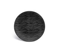 Magma Noir - Assiette de présentation 29 cm (lot de 6) Médard de Noblat
