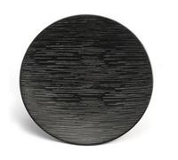 MÉDARD DE NOBLAT - MAGMA NOIR - Coffret 6 assiettes dessert Texturé