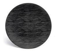 Magma Noir - Assiette plate 27 cm (lot de 6) Médard de Noblat