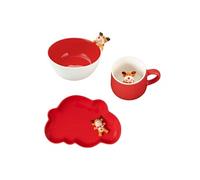MEDARD DE NOBLAT - MIAM CERF - Lot de vaisselle 3 pièces pour enfant