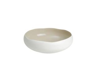 Médard de Noblat Oslo saladier carré 22 cm, grès, lin