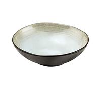 Médard de Noblat - Saladier - D24 cm et 140 cl - Shadow - Grès - Lot de 2 - Marron clair