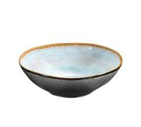 Assiette creuse Shadow aqua 19.5 cm