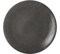 MÉDARD DE NOBLAT - STONE - Coffret 6 assiettes plates Décor texturé gris sombre G