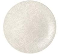 Amefa Assiette à dessert Médard de Noblat en grès Stone D20 cm Lot de 6 Ivoire