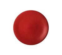 Amefa Assiette plate Médard de Noblat D27 cm Grès Stone Lot de 6 Rouge