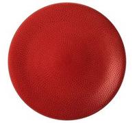 Amefa Assiette plate Médard de Noblat D27 cm Grès Stone Lot de 6 Rouge
