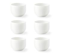 MEDARD DE NOBLAT - Tasses expresso - D6 cm et 9 cl - Côme - Porcelaine - Lot de 6 - Blanc