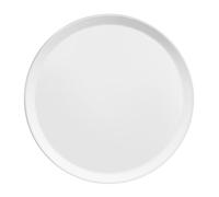 Médard de Noblat Yaka 6 assiettes plates 27 cm, porcelaine, blanche