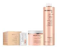 Medavita Huile d'Étoile Coffret Professionnel - Shampooing, Masque et Traitement - Effet Cheveux Régénérés