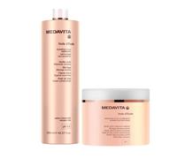 Medavita Kit Huile D'Étoile Shampooing 1250ml et Masque 500ml - Format professionnel pour cheveux ternes