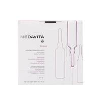 Medavita | Velour Lozione Tranquillante 12 ampoules x 6 ml, Lotion capillaire pour cheveux sensibles, pH 6, Made in Italy