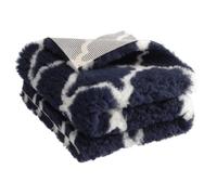 Medbed Qualité supérieure - Couverture médicale pour chien : antidérapante, absorbant l'humidité, respirante et lavable (bleu treillis, 70 x 100 cm)