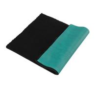 Medbed Tapis pour chat et chat - Tapis pour chat - Absorbe l'humidité - En PET recy ntidérapant et isolant thermique - 50 x 70 cm - Noir