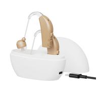 MEDca amplificateurs auditifs rechargeables, modèle numéro ZBD 108, couleur beige
