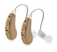 MEDca Appareil numérique - Paire de sons personnels BTE rechargeable avec station d'accueil USB - Premium derrière l'oreille