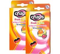 Meddevice-Chaps-Préservatifs Fruit & Fun-Pack De 2 (2x 12 Pièces)