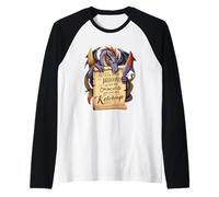Meddle Not in The Affairs of Dragons for You are Crunchy Manche Raglan