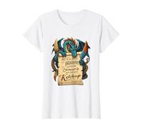 Meddle Not in The Affairs of Dragons for You are Crunchy T-Shirt Graphique avec Valeur