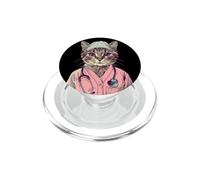 Médecin Amoureux des Chats, infirmière, Chat, infirmière, appréciation médicale PopSockets PopGrip pour MagSafe