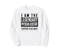 Médecin-Assistant né pour Anniversaire de médecin Sweatshirt