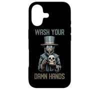 Médecin De La Peste Lavez-Vous Les Mains, Bon Sang Humour Coque pour iPhone 17