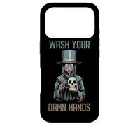 Médecin De La Peste Lavez-Vous Les Mains, Bon Sang Humour Coque pour iPhone 17 Pro