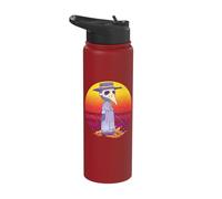 Médecin de la peste Style bande dessinée Médecins de la Stainless Steel Insulated Water Bottle