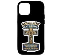 Médecin oncologue chrétien L'oncologie est Mon ministère (Jésus, O.D.) Coque pour iPhone 12/12 Pro