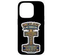 Médecin oncologue chrétien L'oncologie est Mon ministère (Jésus, O.D.) Coque pour iPhone 14 Pro