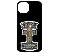 Médecin oncologue chrétien L'oncologie est Mon ministère (Jésus, O.D.) Coque pour iPhone 15 Plus