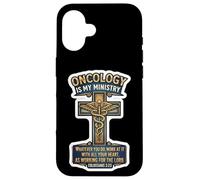 Médecin oncologue chrétien L'oncologie est Mon ministère (Jésus, O.D.) Coque pour iPhone 16