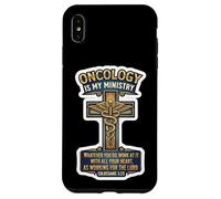 Médecin oncologue chrétien L'oncologie est Mon ministère (Jésus, O.D.) Coque pour iPhone XS Max